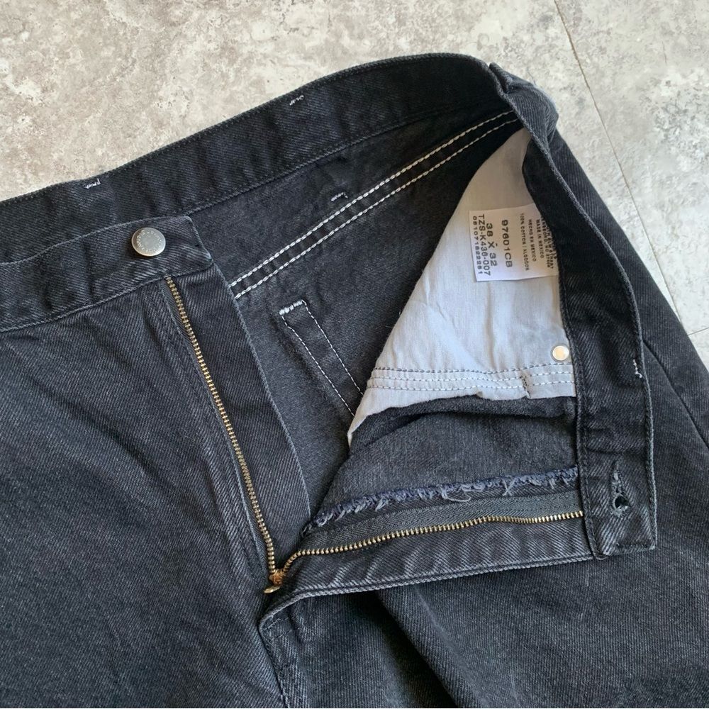 Wrangler Straight Leg Jeans Size 38 - Picture 4 of 8